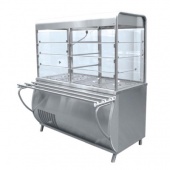 Прилавок-витрина холодильный Abat ПВВ(Н) 70М-С-01-НШ